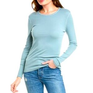 Splendid Crew Neck Knit Top, Size S